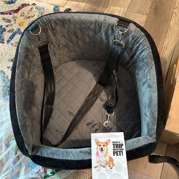 Neezukar Dog Car Seat for Small Pets, Detachable Washable Dog Booster Seat NEW - Picture 7 of 8